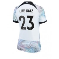 Dres Liverpool Luis Diaz #23 Gostujuci za Žensko 2022-23 Kratak Rukav
